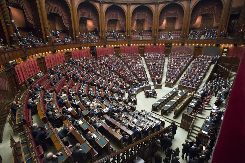 Government building representing politics and policy news